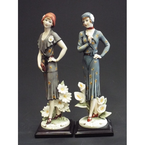 282 - 2 Giuseppe Armani Florence figurines 