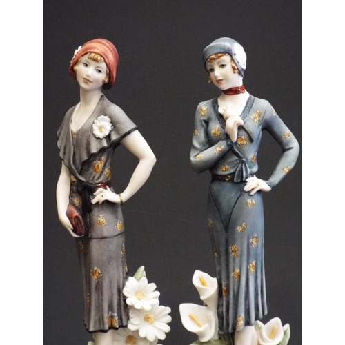 282 - 2 Giuseppe Armani Florence figurines 