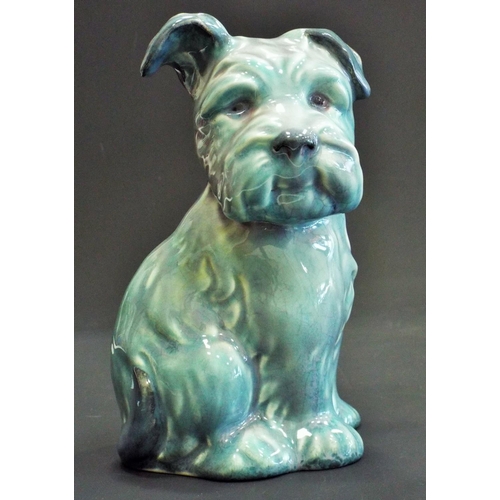 287 - Beswick rare blue colourway Lollopy dog.