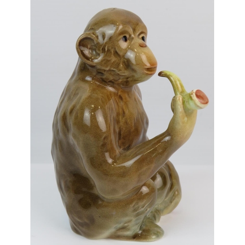 385 - Beswick pipe smoking Monkey figurine number 1049.