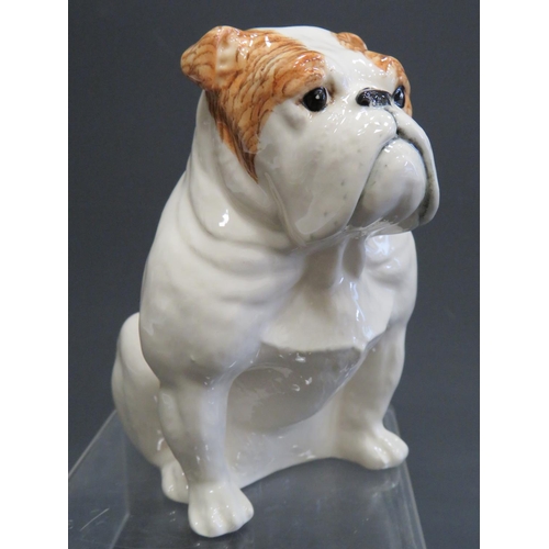 391 - Beswick sitting bulldog. 5 inches tall. No visable damage. See photos.