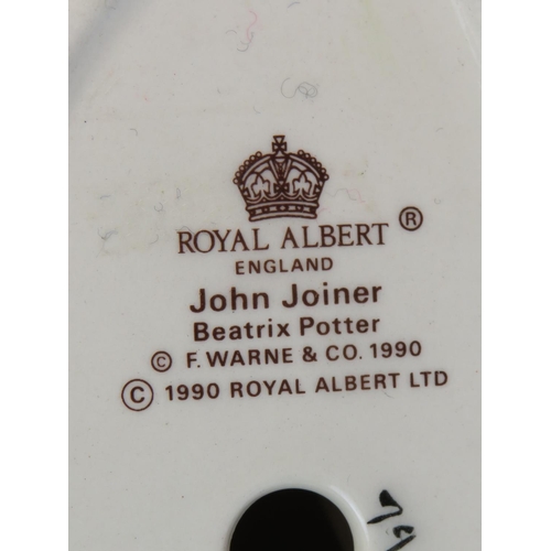 397 - Royal Albert, Beatrix Potter figure of 'John Joiner, .  See photos