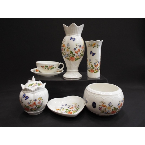 454 - Mixed lot of aynsley cottage garden china.