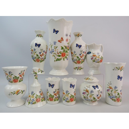 475A - Nice selection of Aynsley ceramics in the Cottage Garden pattern. see photos