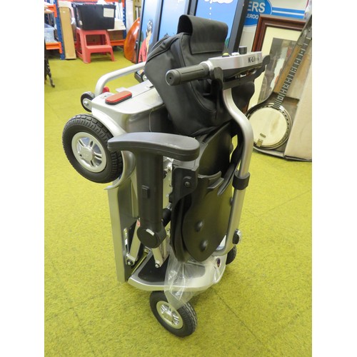 1394 - Folding Kymco Mobility Scooter K-Lite model FE in excellent condition with very little, if any signs... 