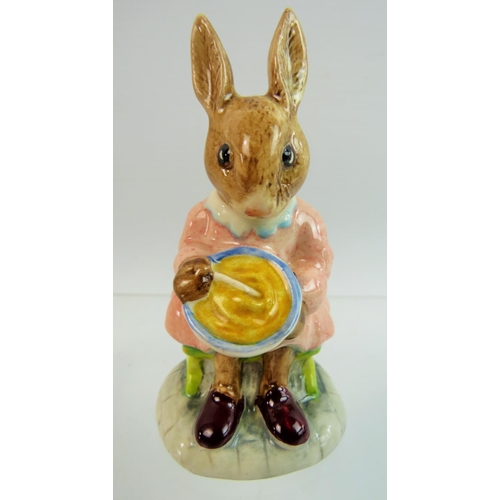 17 - Four Bunnykins Figurines. Most with boxes and certificates.  ('Storytime' has glued repair to ear. S... 