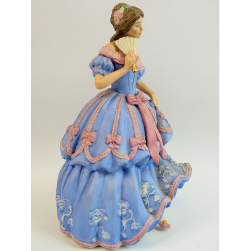 32 - Wedgwood figurine, 'Imperial Banquet'   ltd edition. 9 inches tall. See photos.