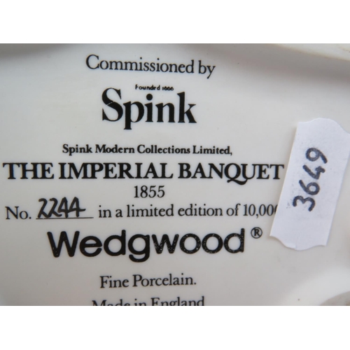 32 - Wedgwood figurine, 'Imperial Banquet'   ltd edition. 9 inches tall. See photos.