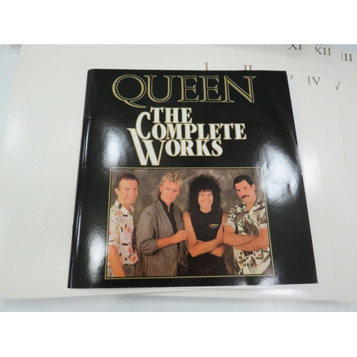 452 - Complete works of QUEEN 14 volume set in presentation case with booklet/poster etc. excellent condit... 