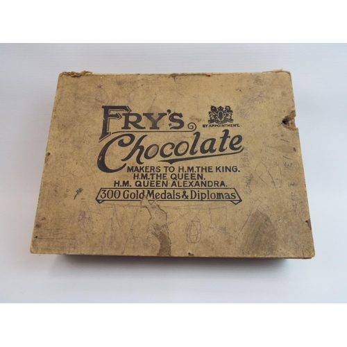 369 - Antique Fry's Chocolate box. see photos