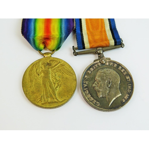 524 - 1914-18 plus WW1 Victory Medal. Both awarded to 50408 Pte FTC Rhodes, Lancs Fusiliers