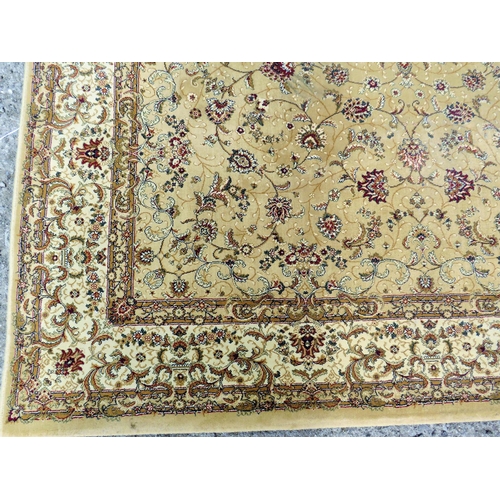 559 - Dunelm Oriental style 100% Polypropylene rug. Measures 160 x 230cms See photos.