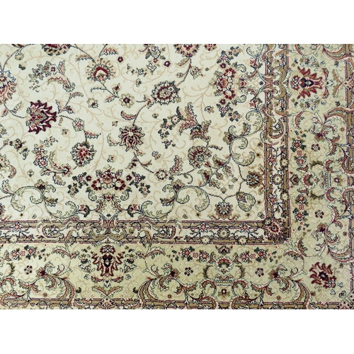 560 - Dunelm Oriental style 100% Polypropylene rug. Measures 160 x 230cms See photos.