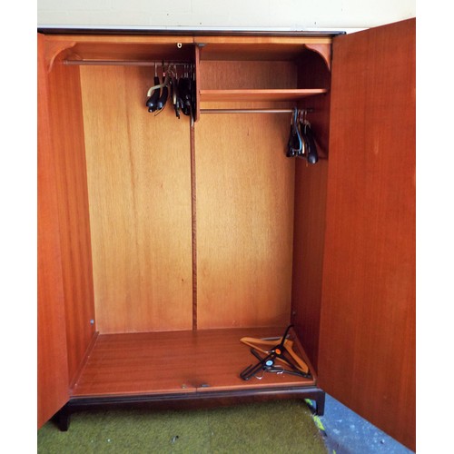 601 - large Stag double fronted wardrobe plus one other for assembly. H:70 X W:48 X D:23 inches. See photo... 