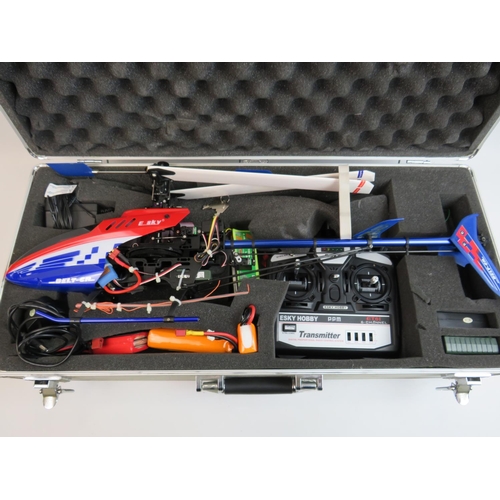 892 - E-Sky  Belt-GP Electronic radio controlled Helicopter. comes complete with radio control transmitter... 