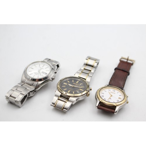 18 - 3 x Gents SEIKO  Kinetic WRISTWATCHES Kinetic Powered Gents SEIKO Kinetic WRISTWATCHES  Kinetic Powe... 