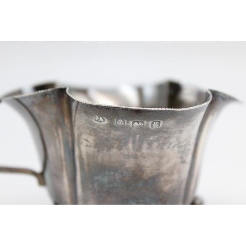 44 - Antique Edwardian Hallmarked 1906 Birmingham STERLING SILVER Cream Jug (53g)  Maker - Possibly - Wil... 