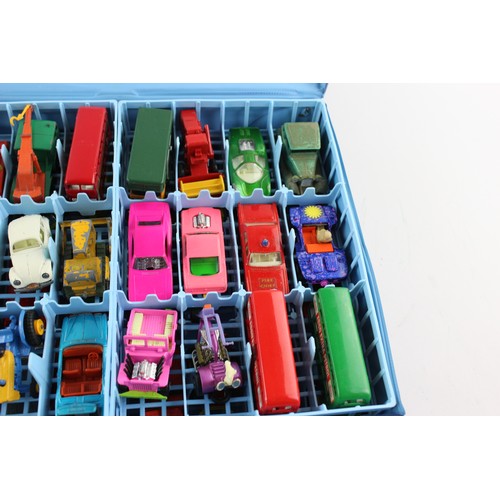 50 - 48 x Vintage MATCHBOX Diecast Models In Original Collector's Carrying Case   Vintage MATCHBOX Diecas... 