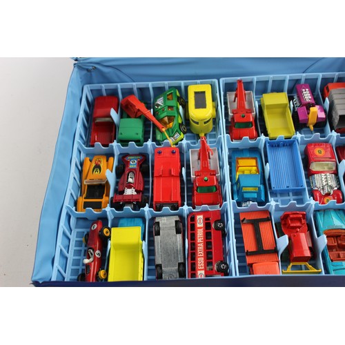 50 - 48 x Vintage MATCHBOX Diecast Models In Original Collector's Carrying Case   Vintage MATCHBOX Diecas... 