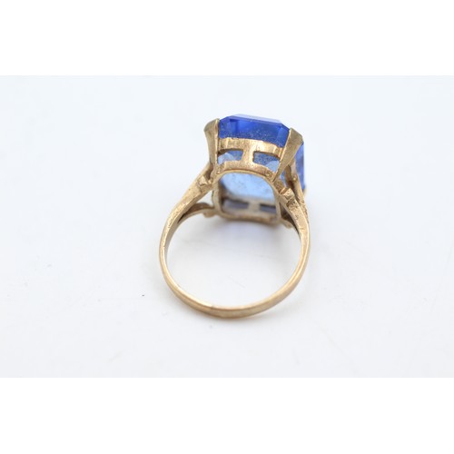 59 - 9ct gold paste cocktail ring (4.6g)       319482