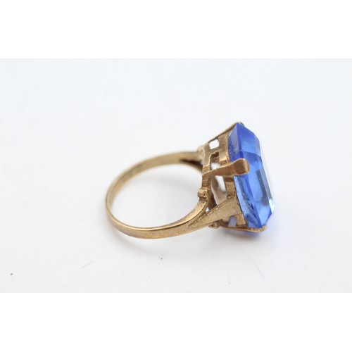 59 - 9ct gold paste cocktail ring (4.6g)       319482