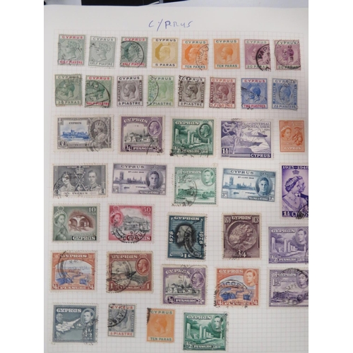 158 - Large and well filled album of British Empire Stamps, Some of which are in mint condition.  See phot... 