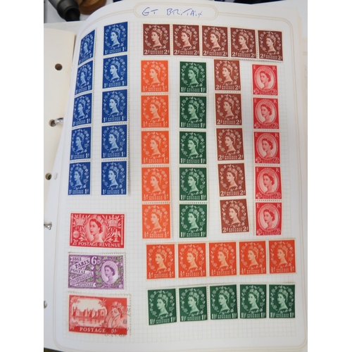 160 - Large and well filled album of UK and Channel Island Stamps, Many in Mint condition. See photos.