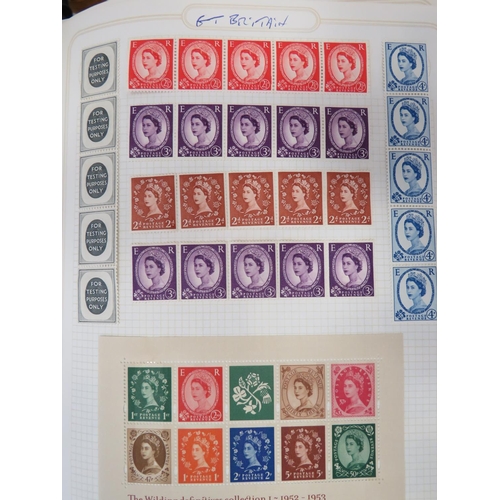 160 - Large and well filled album of UK and Channel Island Stamps, Many in Mint condition. See photos.