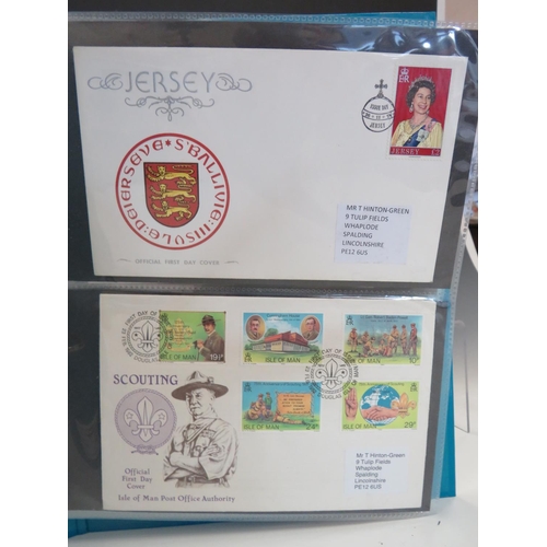 162 - Small and nicely presented album of first day covers, presentation packs etc, see photos