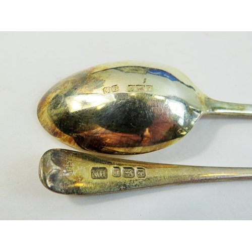 190 - Two boxed Solid Silver Teaspoon sets. Both in silk and velvet lined boxes. All Halllmarked with Birm... 