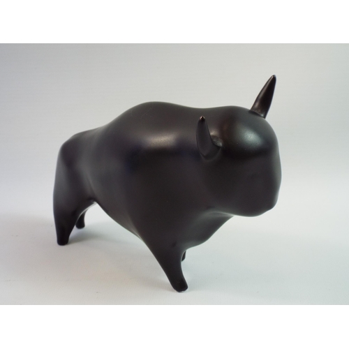 223 - Rare Colin Melbourne Midwinter ceramic Bison.