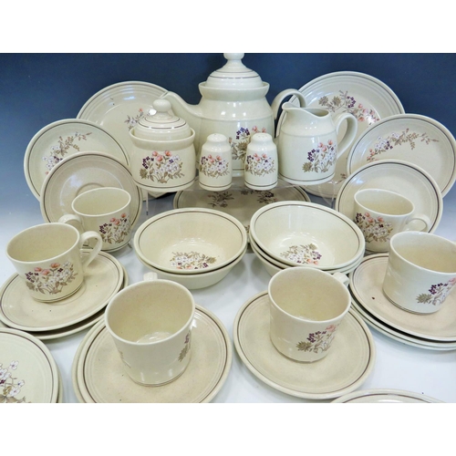 411 - Approx 38 Pieces of Royal Doulton Tea Service in the Bredon Hill pattern.. See photos.