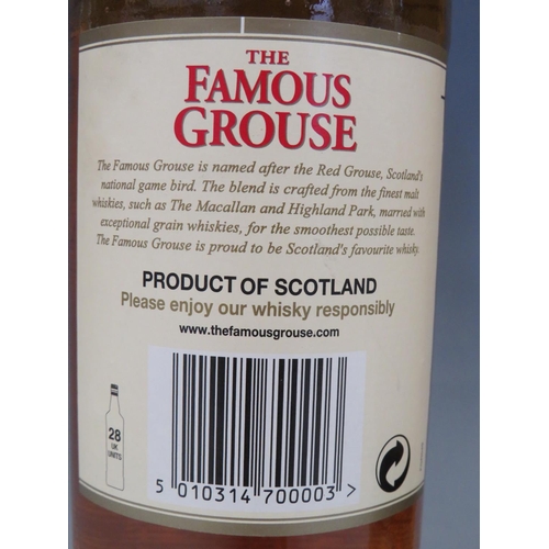 417 - Two full and unopened 70CL bottles of Famous Grouse Scotch Whisky. See photos.