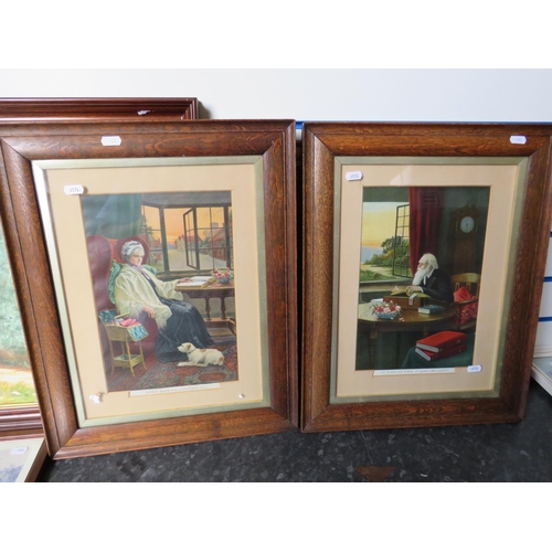 437 - Selection of good framed walercolours and prints, see photos.