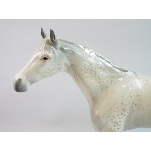 270 - Beswick large grey race horse model number 1564