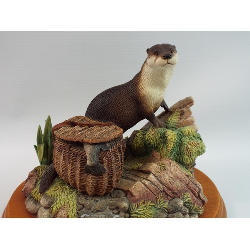 287 - Border fine arts otter figurine 