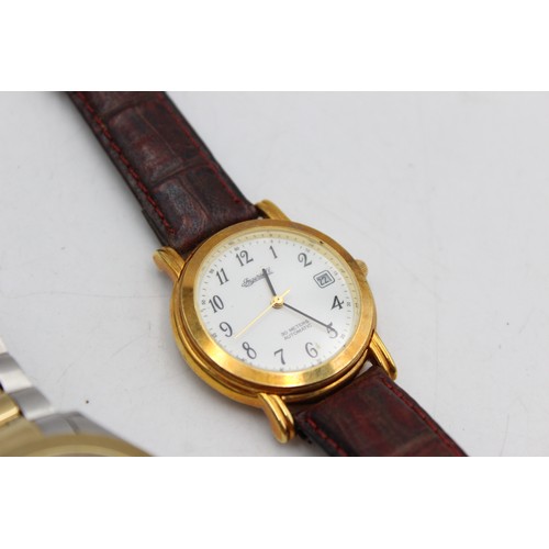 604 - 3 x Gents Modern Mechanical WRISTWATCHES Automatic WORKING inc Rotary   Gents Modern Mechanical WRIS... 