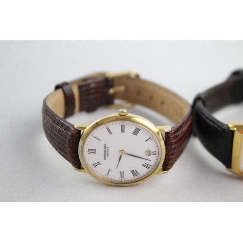 615 - 2 x Gents Quality Seiko / Raymond Weil WRISTWATCHES Quartz WORKING Gents Quality Seiko  / Tissot WRI... 