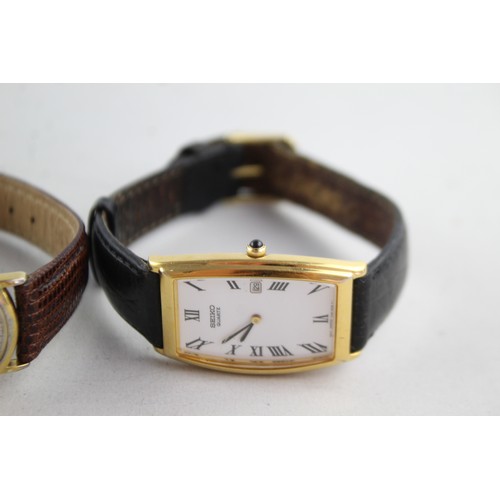 615 - 2 x Gents Quality Seiko / Raymond Weil WRISTWATCHES Quartz WORKING Gents Quality Seiko  / Tissot WRI... 