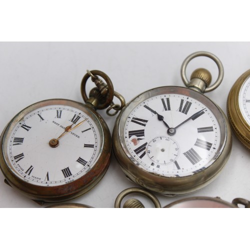 659 - 8 x Vintage Gents  POCKET WATCHES Hand-Wind Inc. Liga  Etc    Vintage Gents POCKET WATCHES Hand-Wind... 