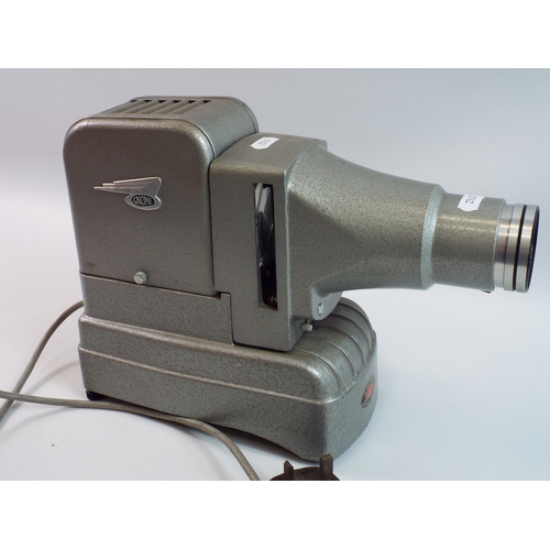 789 - Gnome Alfex major vintage slide projector.