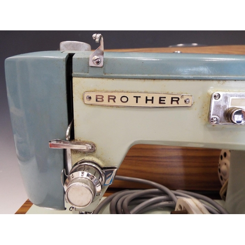 826 - Vintage Brother sewing machine.