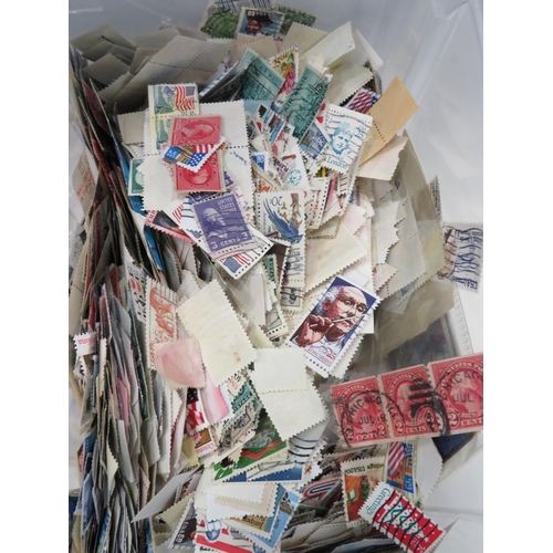 836 - Selection of mostly German Stamps, individually sorted through and placed in clear bags plus a large... 