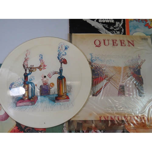 847 - Good Quality Vinyl Rock n Pop LP's , Who, Kinks, Queen, David Bowie, Queen picture disc, Adam Ant, D... 