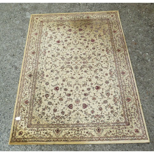 506 - Selection of  Rugs
Dunelm Oriental style 100% Polypropylene rug. Measures 60 x 230cms  Dunelm Orient... 