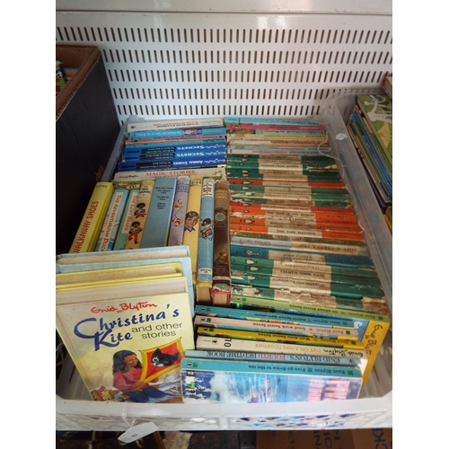 937 - 3 Boxes of vintage childrens books and annuals.