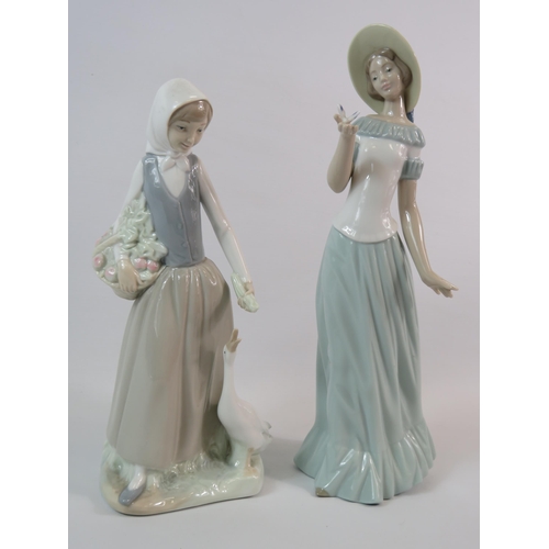 364 - 2 Lladro figurines 