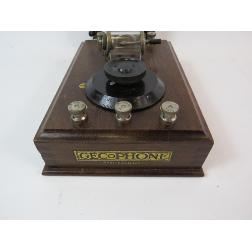 95 - BBC Antique Gecophone crystal radio set.