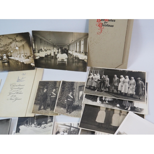 427 - Large selection of vintage postcards and photos relating to Nursing , local interest.