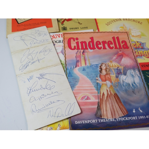 452 - Selection of Vintage Theatre programs and ephemera.